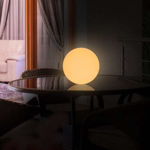 Homcom 11 5 Battery Ed Integrated Led Colour Changing Outdoor Floor Lamp Wayfair Ca Homcom 11 5 Battery Ed