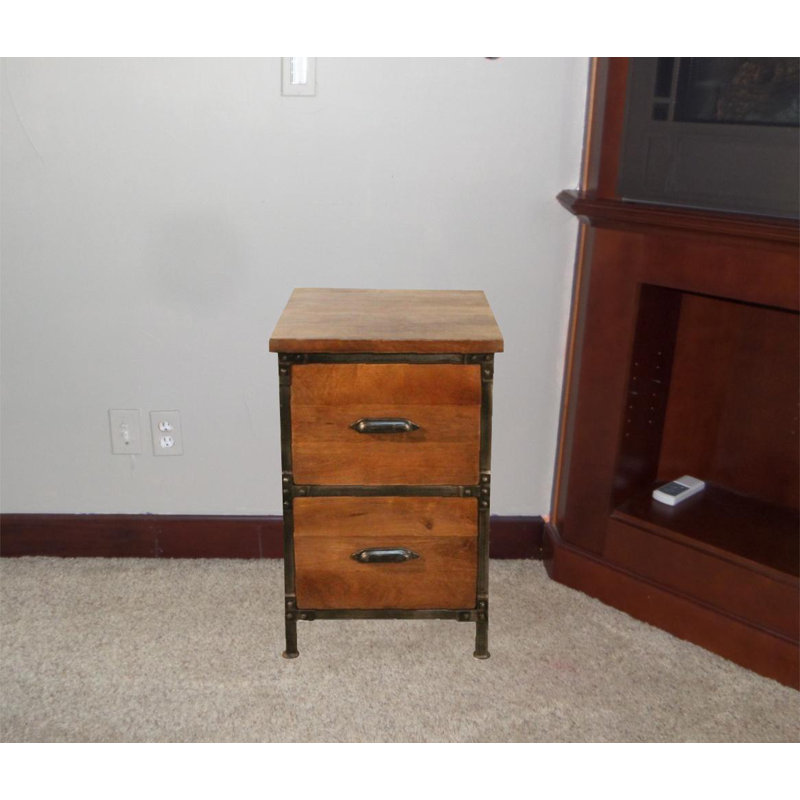 Millwood Pines Yerby 2 Drawer Vertical Filing Cabinet Reviews
