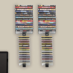 Multimedia Wall Mounted Storage Rack (..