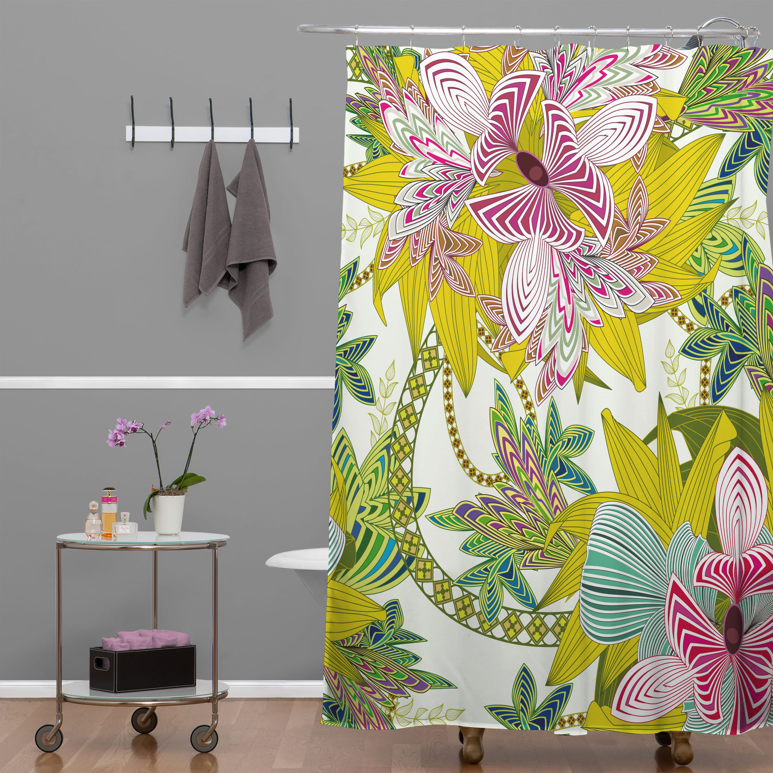 East Urban Home Life Is Music Single Shower Curtain Reviews Wayfair