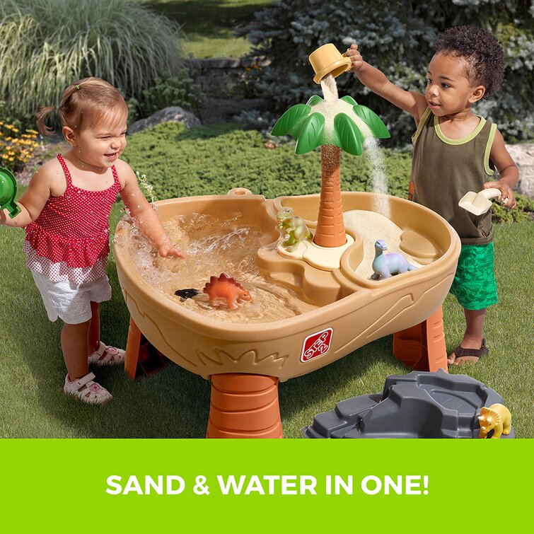 Sand & Water Play Kids Sand & Water Table Step2 Dino Dig Sand & Water Table