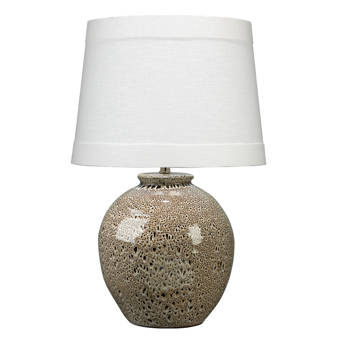 Beachcrest Home Heming 25 25 Cream Table Lamp Set Reviews Wayfair