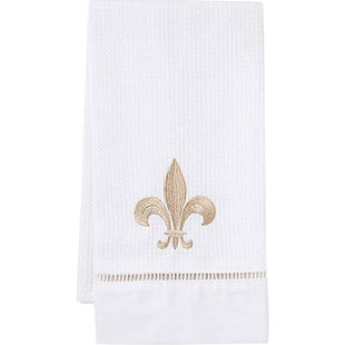 Bath Towels With Fleur De Lis Wayfair Fleur De Lis 100 Cotton Hand Towel