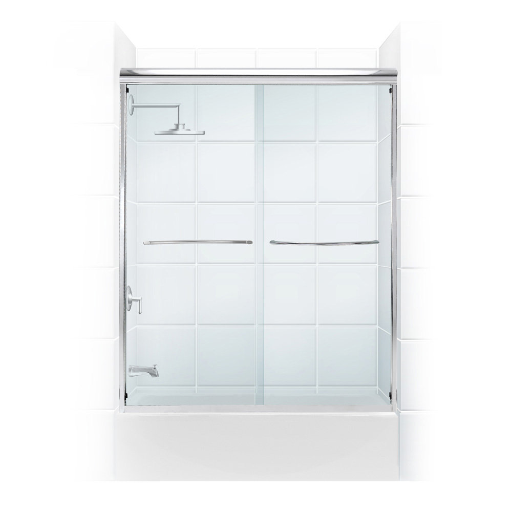 Coastal Industries Paragon Series 54 X 58 Sliding Frameless Tub