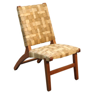 Woven Leather Chair Wayfair