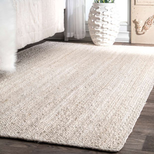 Farmhouse Rugs Birch Lane Burrillville Hand Woven White Area Rug