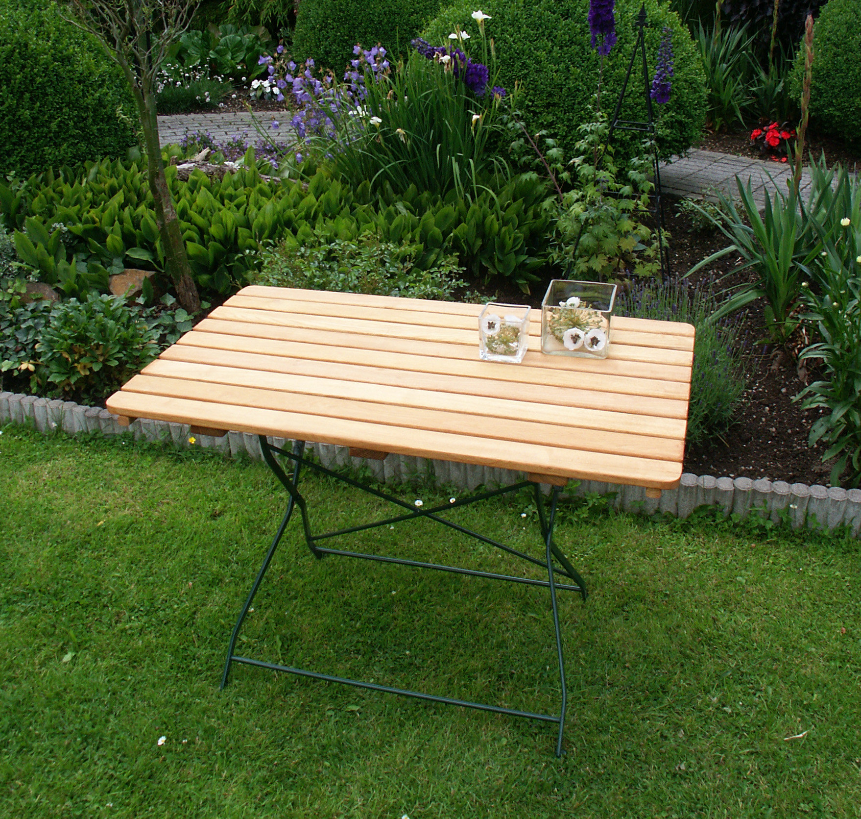 Garten Living Klappbarer Esstisch Plum Wayfair De