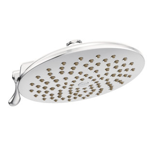 Brushed Nickel Moen KS90-P-TS2712NHBN 90 Degree 6-Inch Rain Shower