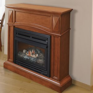 Compact Vent-Free Dual Fuel Gas Fireplace