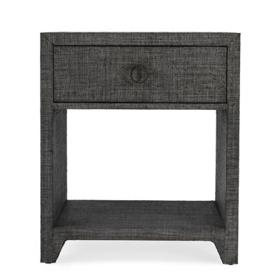 Cleo Raffia 1 - Drawer Nightstand(Incomplete) 