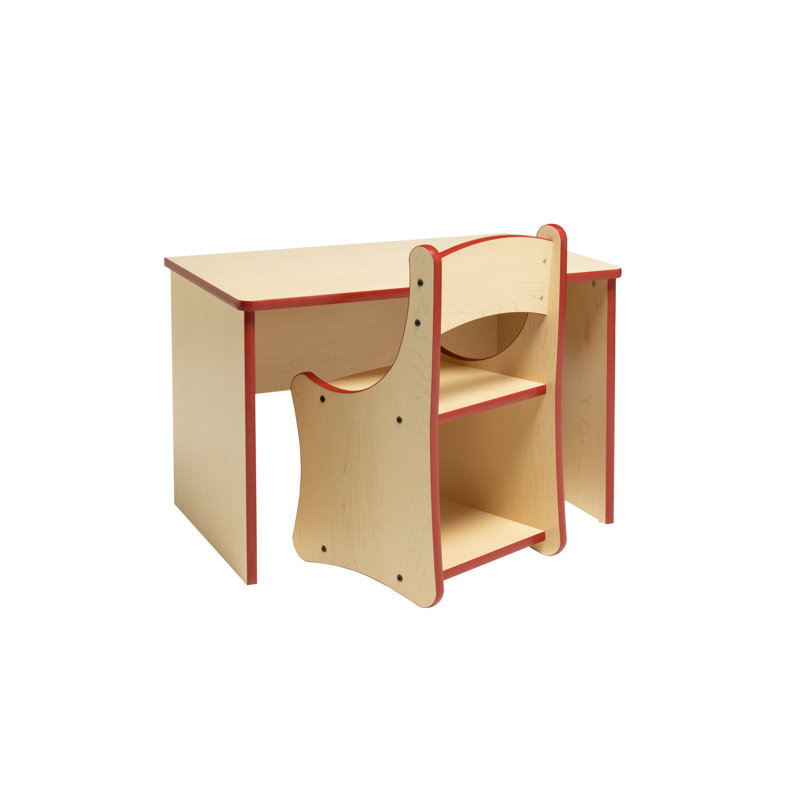 Playscapes Homeschool 20 W Writing Desk And Chair Set Wayfair