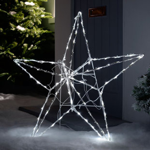 outdoor christmas star light