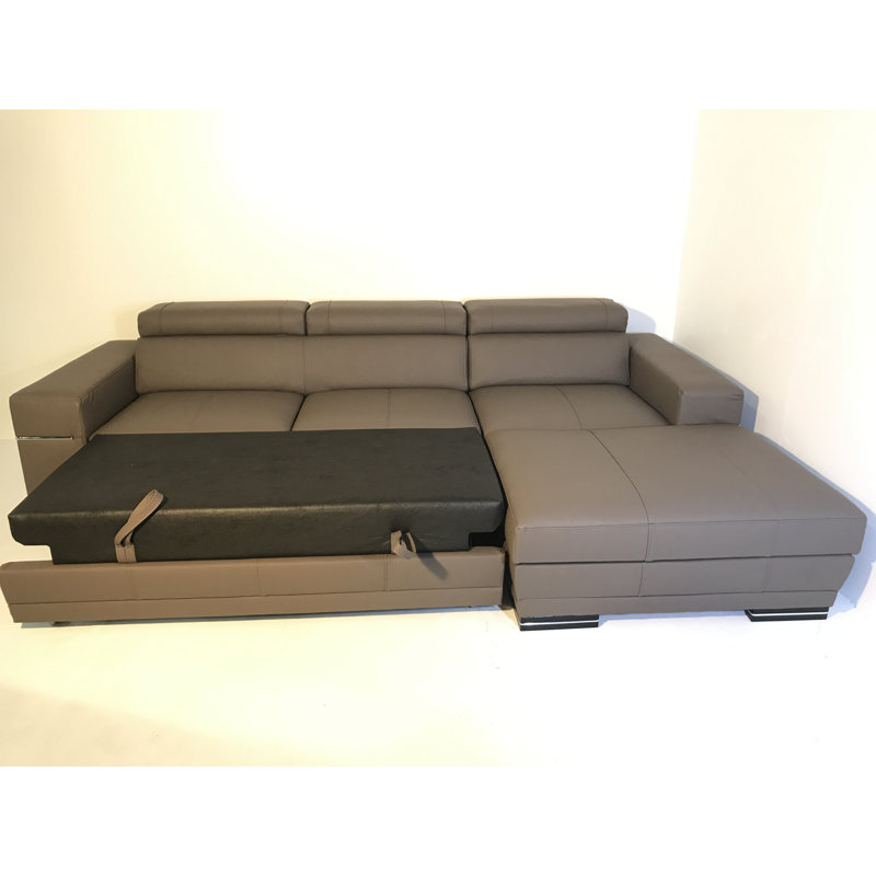 Orren Ellis Hackman Right Hand Facing Sleeper Sectional Wayfair