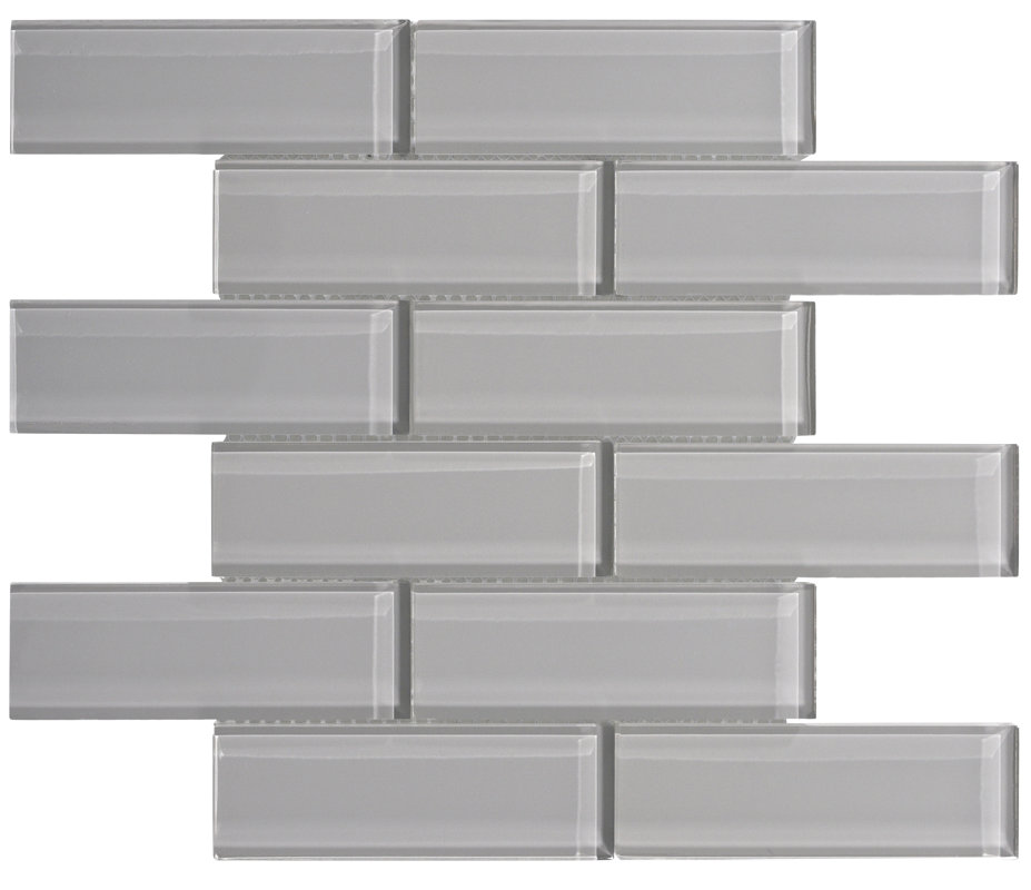 2 6 White Subway Tile Shapeyourminds Ws Tiles Premium Series 2 X 6 Gl Subway Tile In Dark Gray