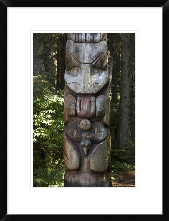 Global Gallery Tlingit Totem Pole Sitka National Historical Park Alaska Framed Photographic Print Wayfair Global Gallery Tlingit Totem Pole Sitka National Historical Park Alaska Framed Photographic Print Wayfair