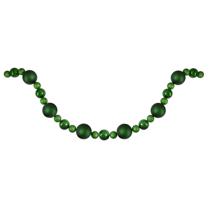 Green Ornament Garland