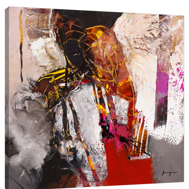 Wrought Studio Variations Abstraites Xii Acrylic Painting Print