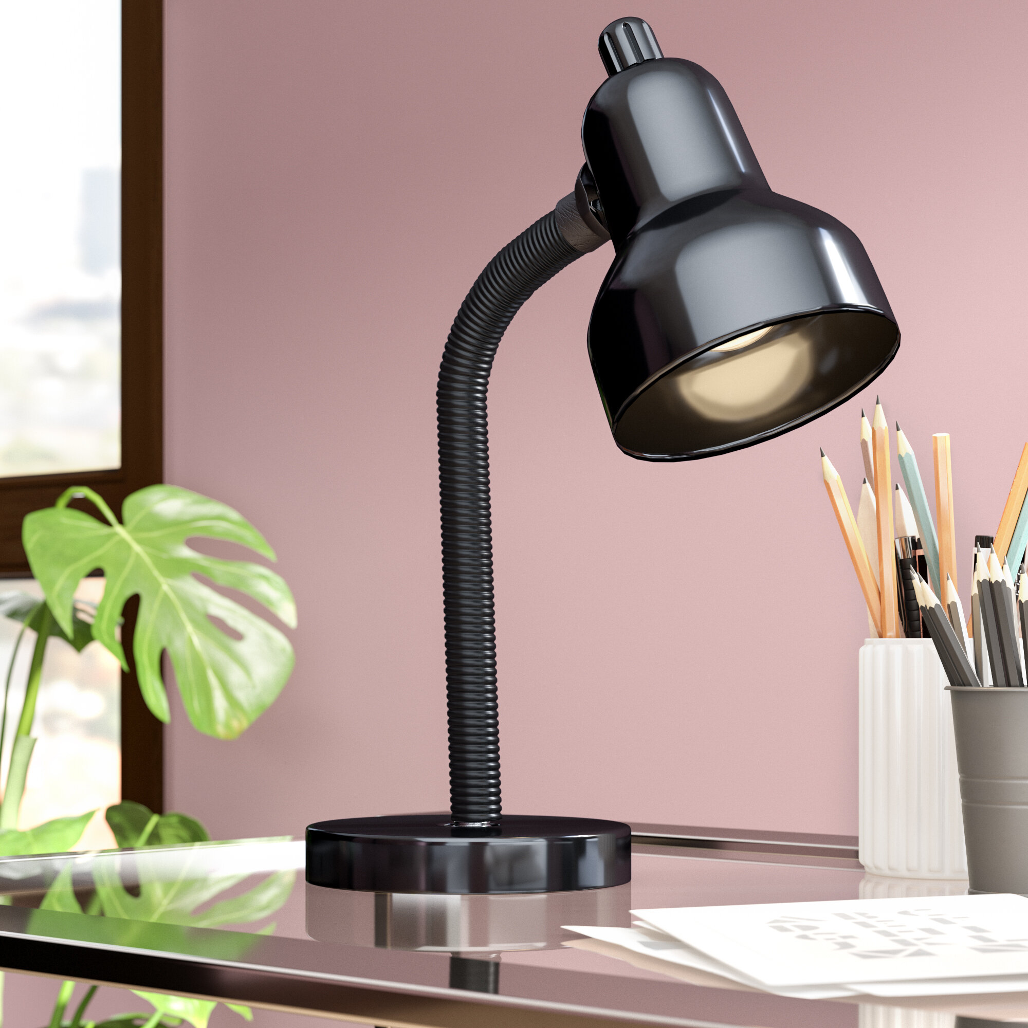 Ebern Designs Charles 16 Desk Lamp Reviews Wayfair