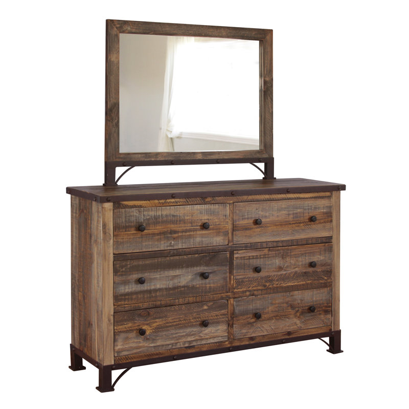 6 Drawer Double Dresser