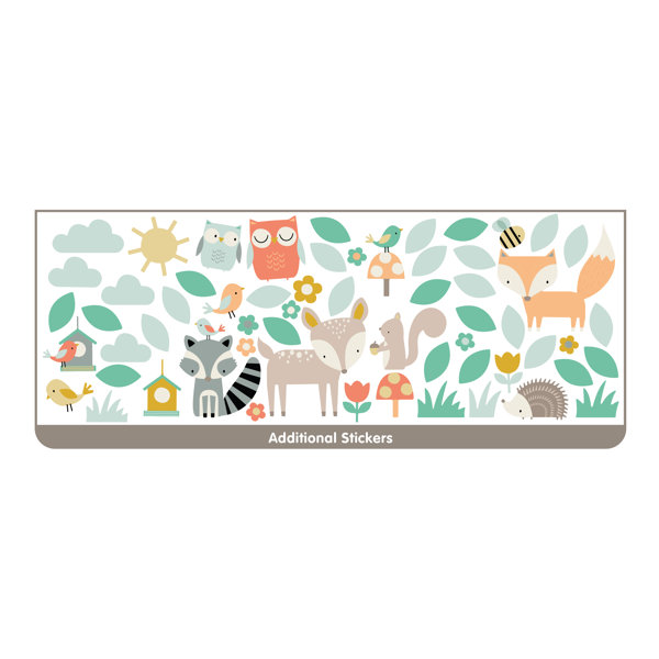 woodland theme wall stickers