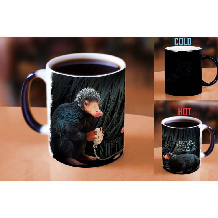 15 Ounces Morphing Mugs Fantastic Beasts and Where To Find Them Muggle Worthy Suitcase Heat Reveal Clue Ceramic Coffee Mug