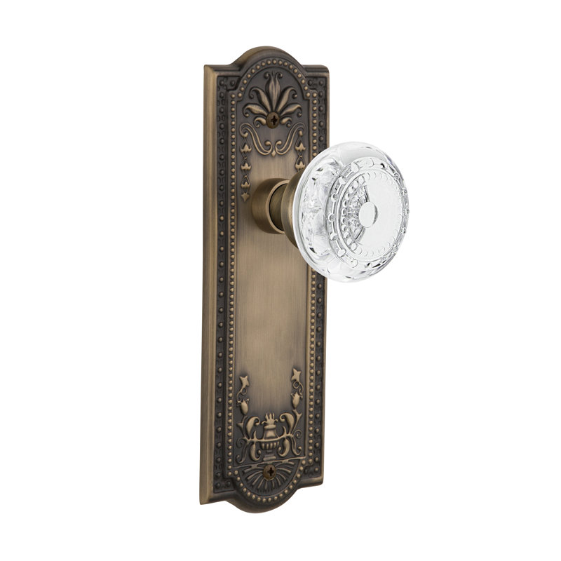 Nostalgic Warehouse Crystal Meadows Single Dummy Door Knob With