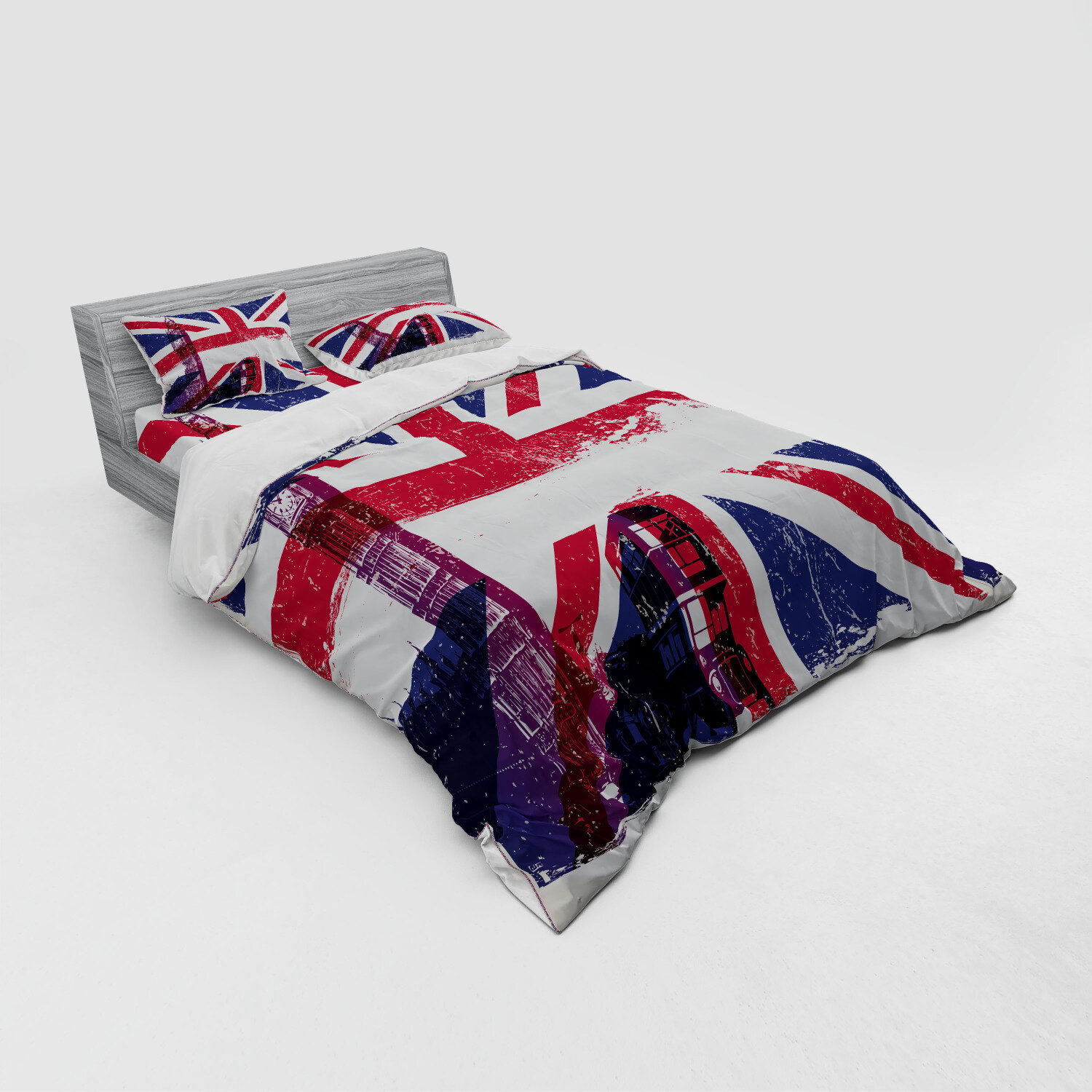 East Urban Home Union Jack Duvet Cover Set Wayfair