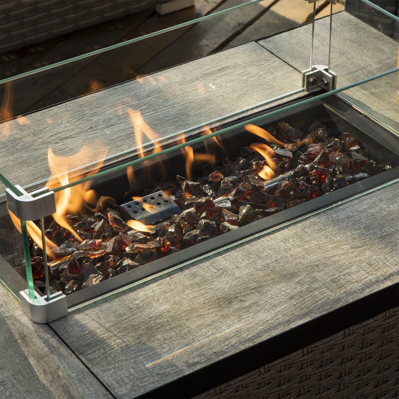 COSIEST Fire Pit Glass & Reviews | Wayfair