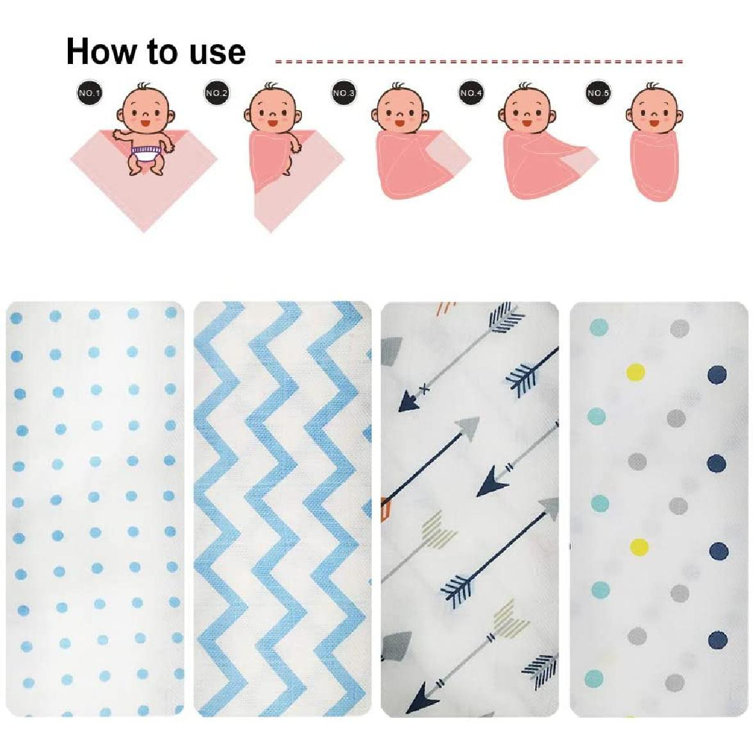 blank muslin blankets