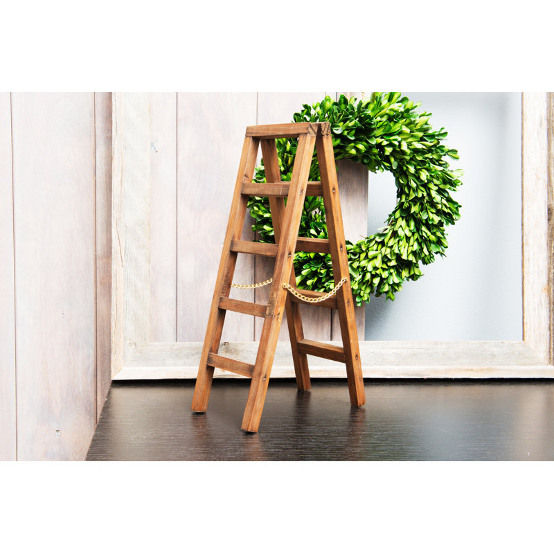 Union Rustic Carnell Mini Decorative Foldable Tabletop Ladder Wayfair
