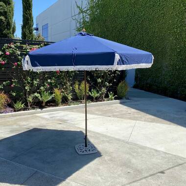 Parasol Base 9kg Polyresin Verdigris Rose Design Garden Umbella Canopy Stand 