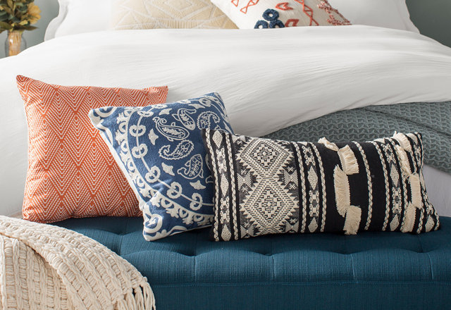 Textured Pillows from $15