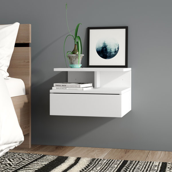 Floating Bedside Drawer Wayfair Co Uk