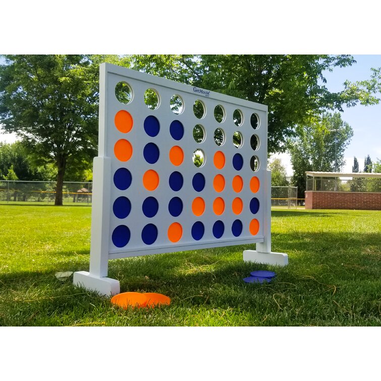 Home Giant 4 In A Row Game Big Fun For Adults Teen Connect Party Yard Games 