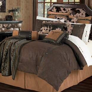 7 PIECE RODEO COW PRINT DESIGN CHOCOLATE COMFORTER SETS QUEEN,KING for sale online FULL TWIN 