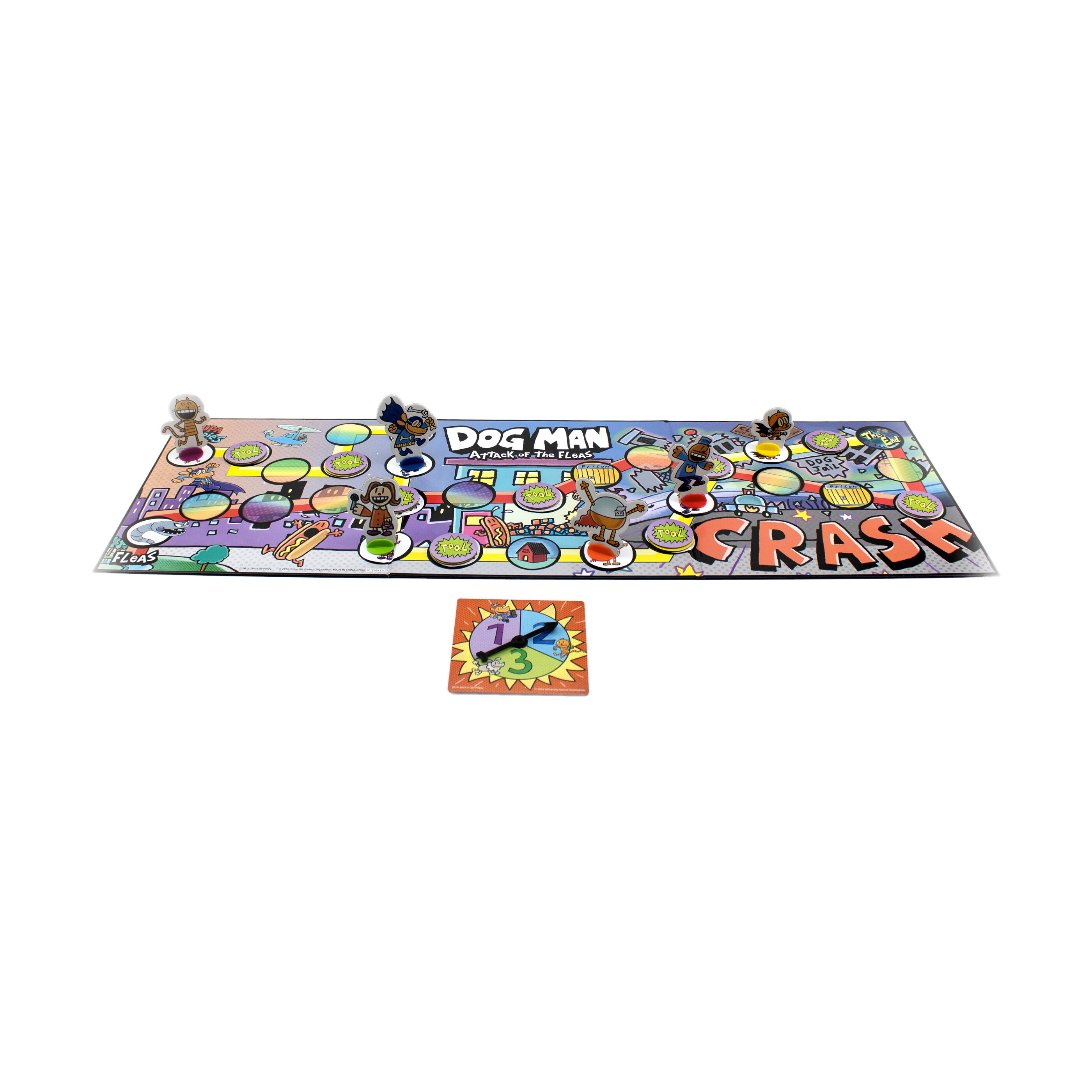 University Games 07010 Dog Man Attack of The Fleas Board Game for sale online 