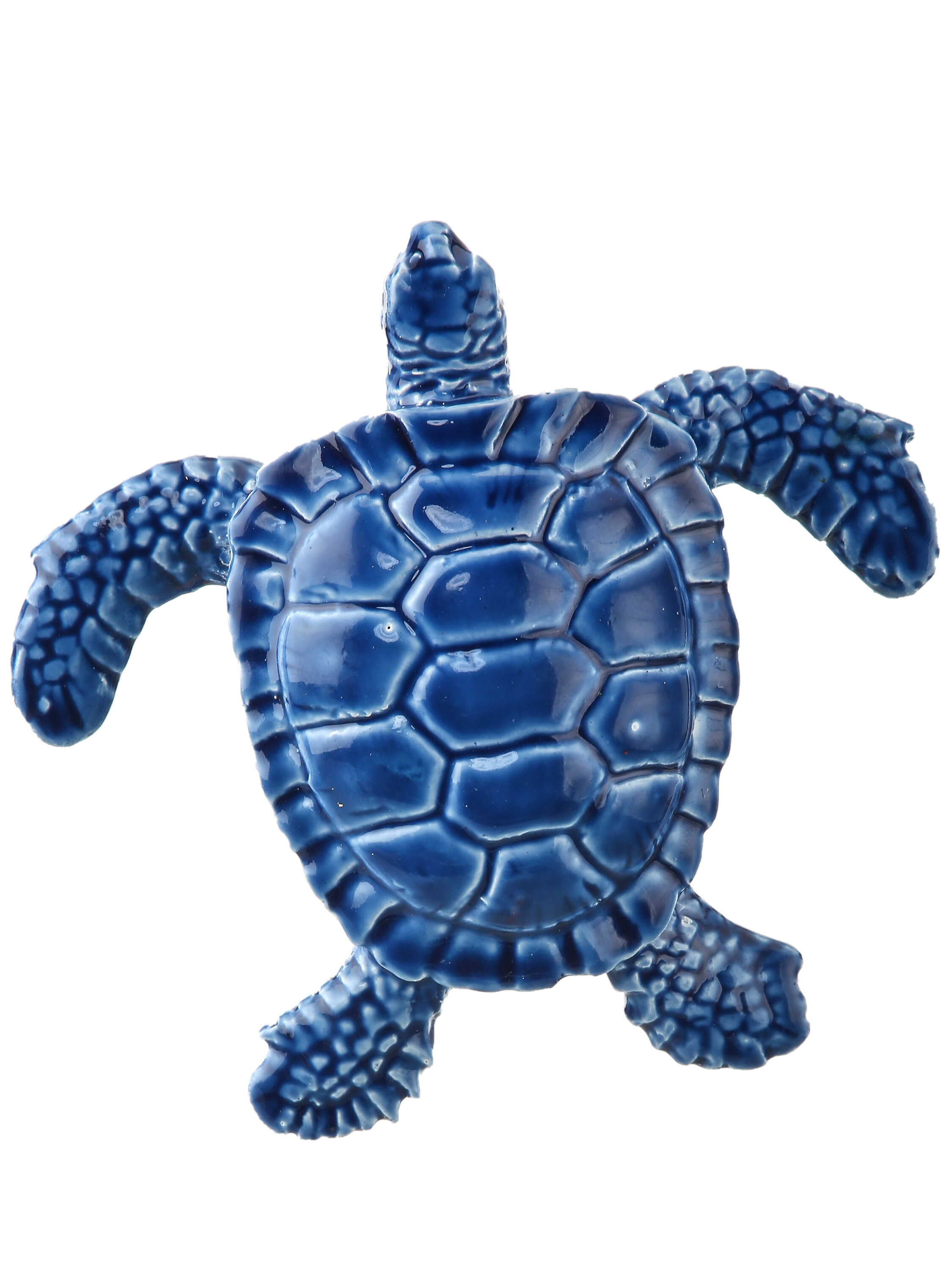 Bay Isle Home Resin 'Ceramic' Baby Sea Turtle Figurine | Wayfair