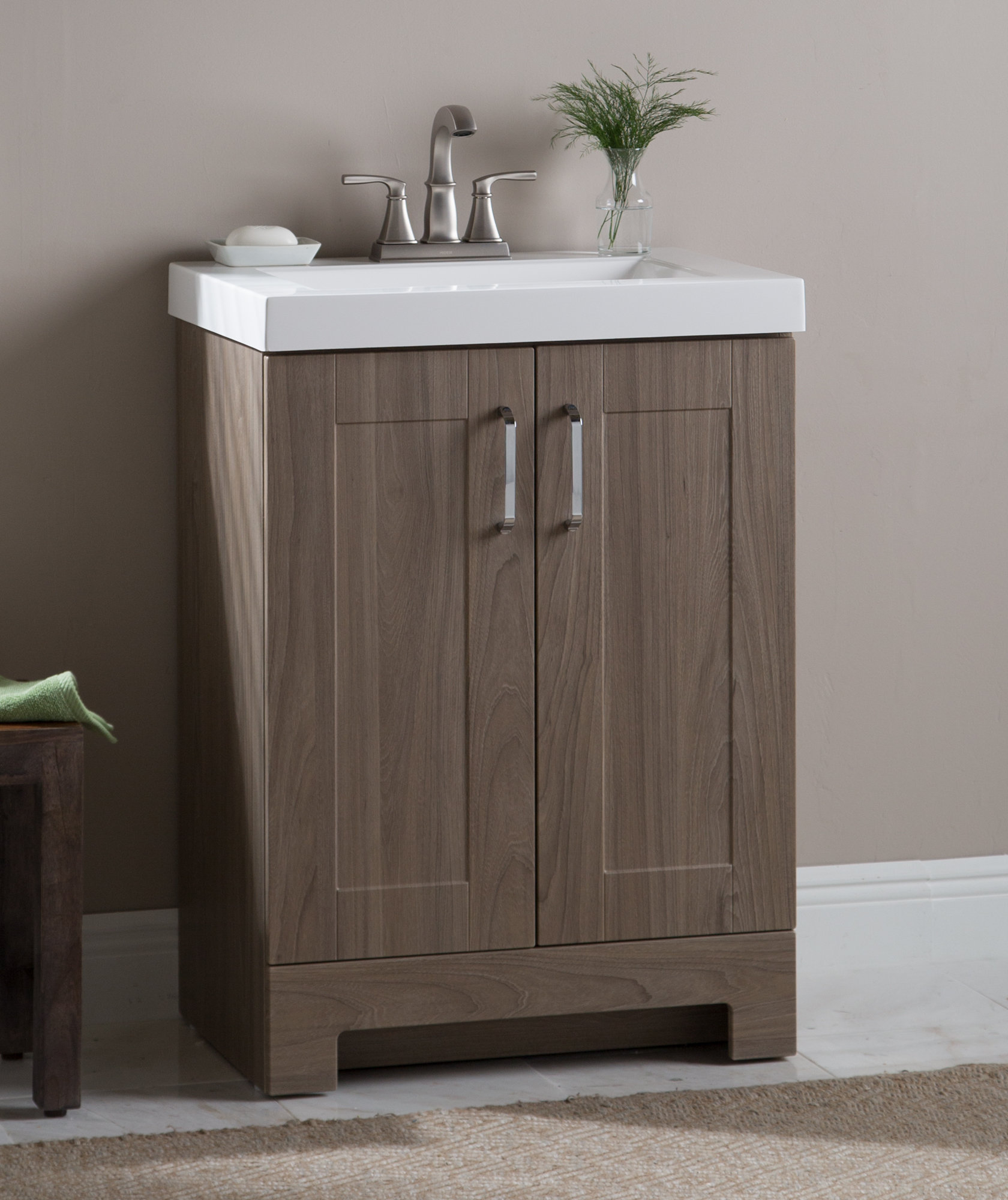 Ebern Designs Jacai 25 Single Bathroom Vanity Set Reviews Wayfair