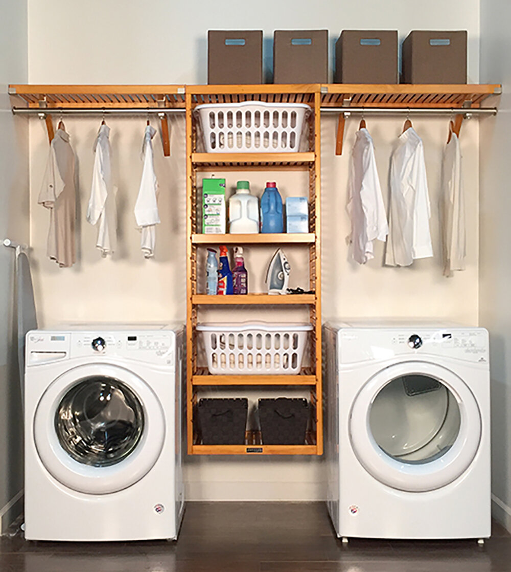 John Louis Home Solid Wood Laundry Room Organizer & Reviews | Wayfair