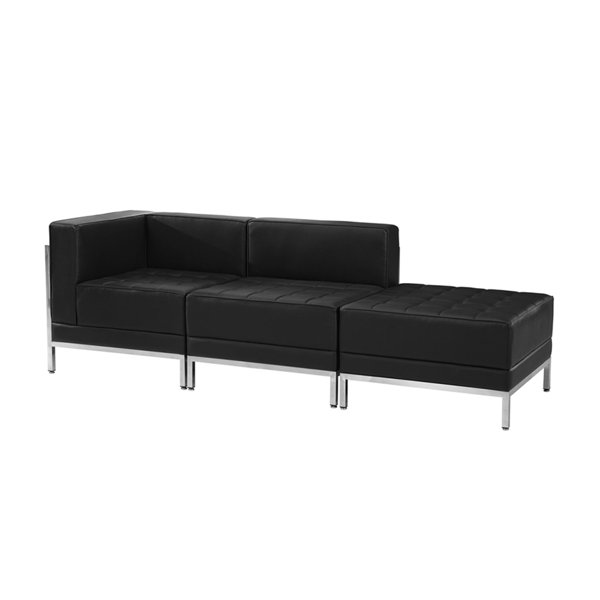 Peyton Office 3 Piece Leather Living Room Set