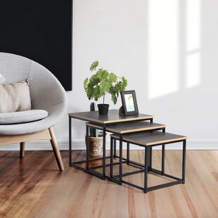 3 Piece Coffee Table Set by Homy Cozi Furniture