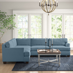 Farmhouse Rustic Left Facing Sectional Sofas Birch Lane
