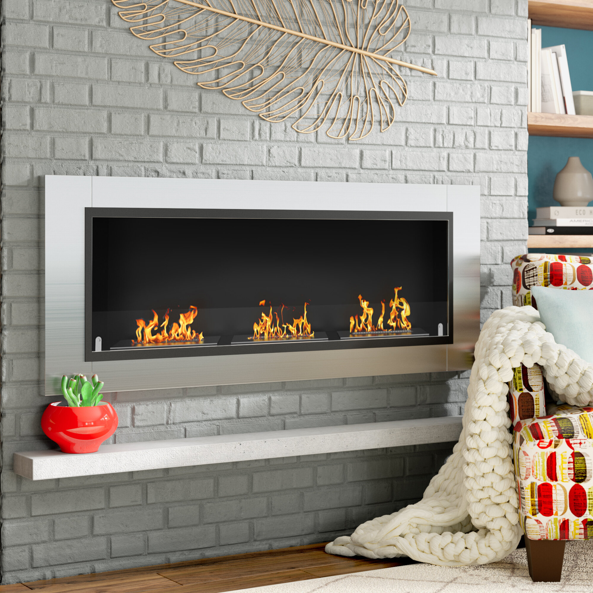 Indoor Fireplace Types And Designs Wayfair