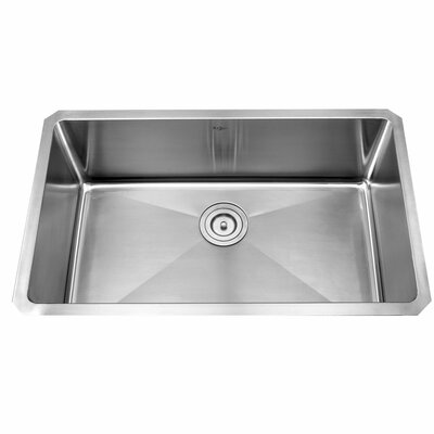 30 L X 18 W Undermount Kitchen Sink With Faucet And Soap Dispenser