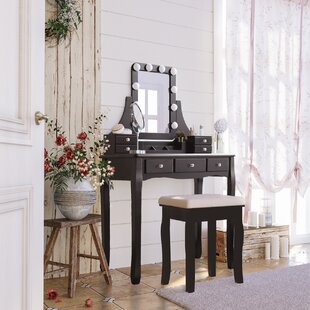 Black Vanity Tables You Ll Love In 2020 Wayfair