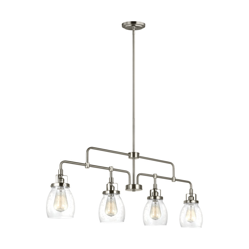 Trent Austin Design Houon 4 Light Kitchen Island Linear Pendant