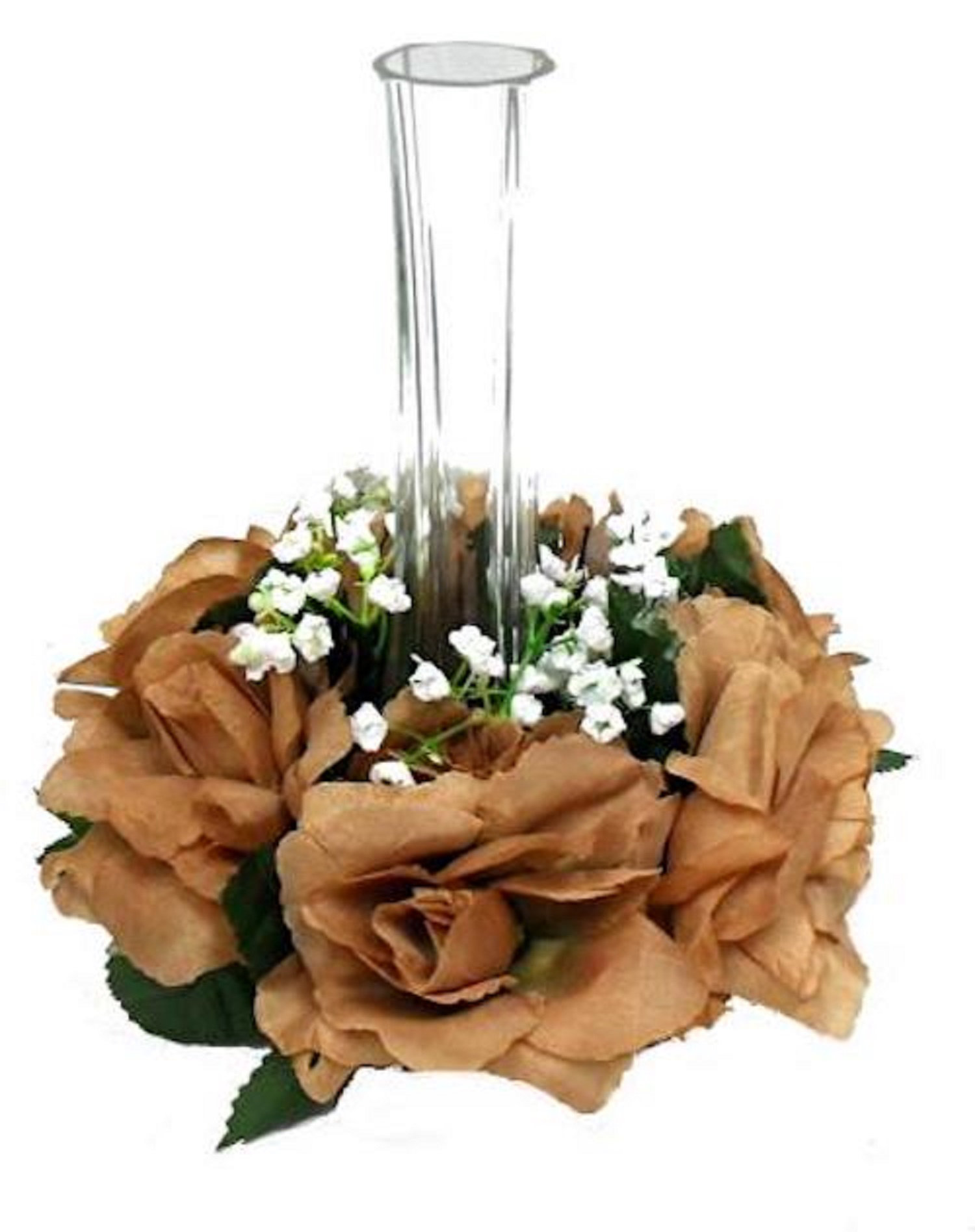 House of Hampton® Faux Rose Silk 6'' Wreath Wayfair