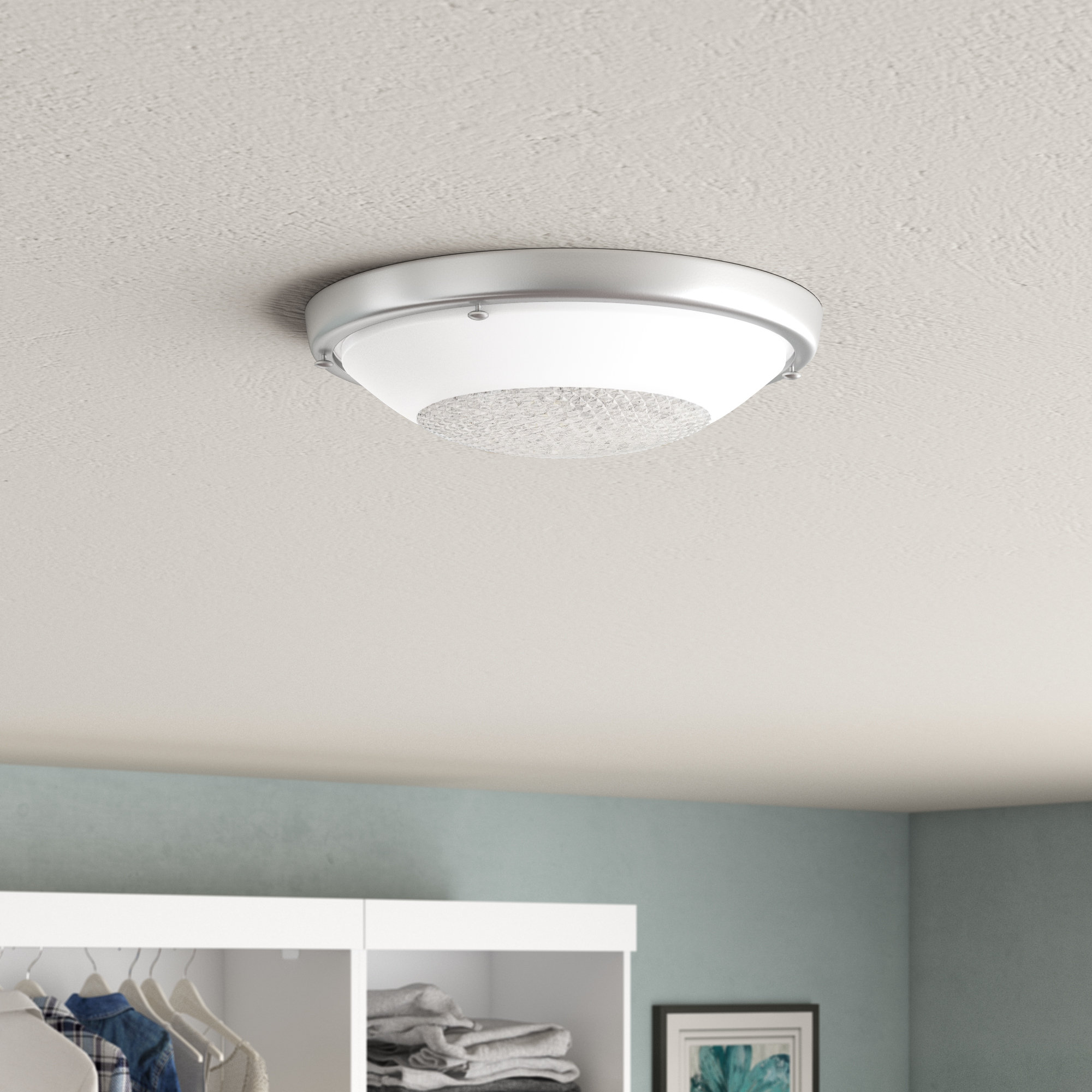 Mercer41 Wild 1 Light 12 Simple Bowl Led Flush Mount Reviews Wayfair