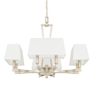 Dangerfield 8-Light Shaded Chandelier