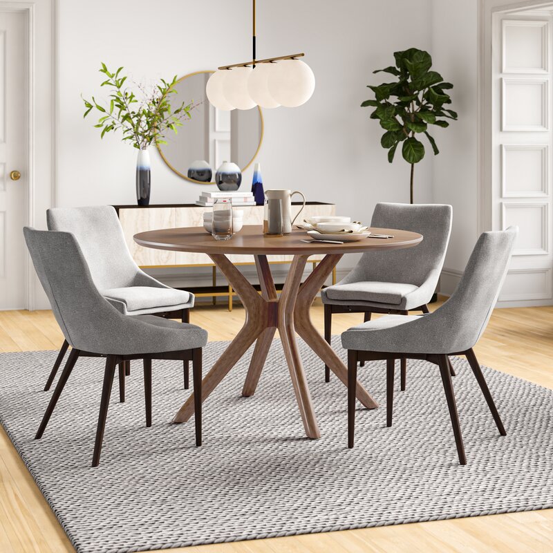 AllModern Geary 48'' Trestle Dining Table & Reviews - Wayfair Canada